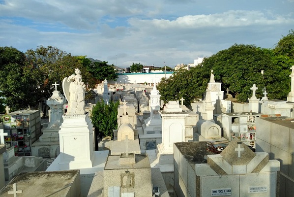 Cementerio San Miguel, visto desde arriba.