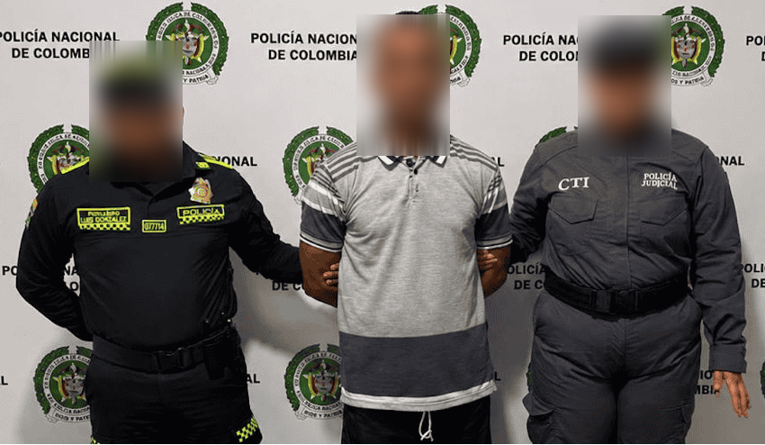 Las diligencias judiciales se realizaron mientras Choles Rosado permanece recluido por otro proceso que cursa en su contra. Foto Policía Nacional 