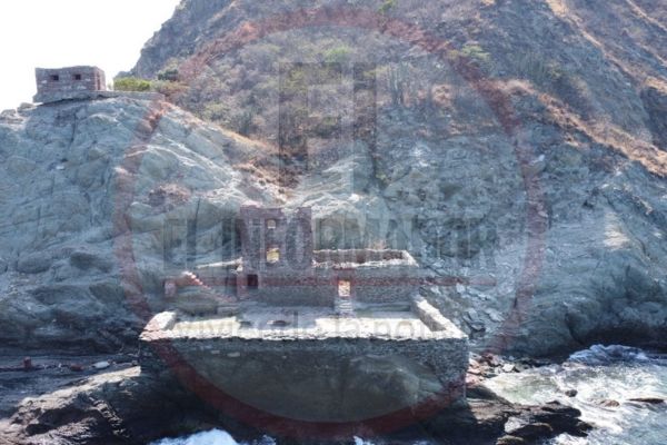 El Fuerte San Fernando, ubicado en Playa Lipe, cumple este año 300 años desde su construcción. A pesar del paso del tiempo, su estructura aún se mantiene en pie como un silencioso testigo de la historia samaria. Derechos Reservados/ELINFORMADOR