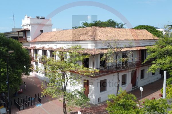 Panorámica de la Casa de La Aduana. Foto EL INFORMADROM. 