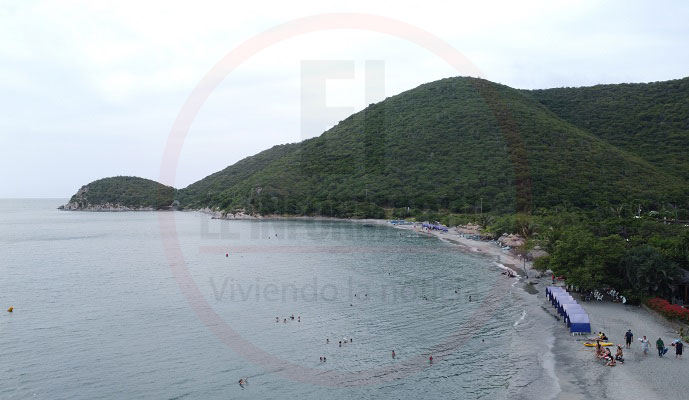 Playa Cabo Tortuga es un rincón especial de Plenomar, en el sector de Pozos Colorados, al sur de Santa Marta, cuyo nombre le hace honor a la forma de sus montañas que parecen una tortuga. Derechos Reservados/ELINFORMADOR