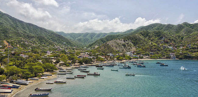 Taganga actualmente es uno de las balnearios más visitados de Santa Marta. 