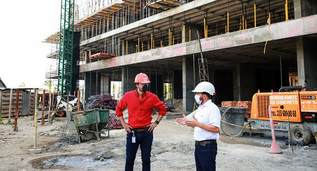 De acuerdo con el gerente de Camacol Magdalena, las licencias para construcciones destinadas a uso industrial aumentaron en un 85% los primeros cuatro meses del 2020.