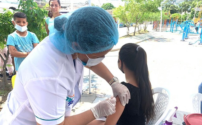 El Distrito de Santa Marta recibió 18.000 biológicos de Sinovac, enviadas por el Ministerio de Salud y Protección Social.