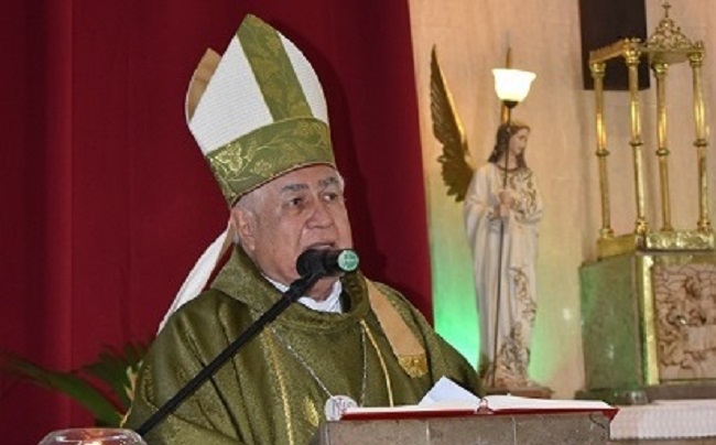 Monseñor Luis Adriano Piedrahita Sandoval, obispo de la Diócesis de Santa Marta.