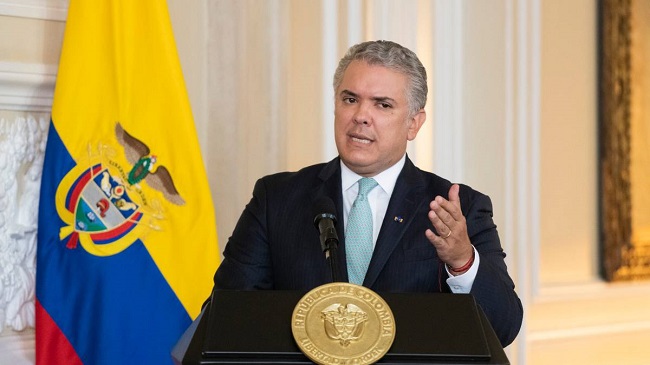 El Presidente Iván Duque rechazó los actos de violencia y pidió una judicialización rápida y con sanciones rápidas.