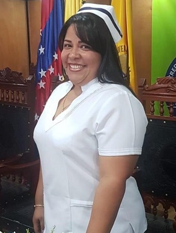 Edna Osorio Durán, Enfermera, Docente, Especialista y Magister en Cuidado Crítico de la Universidad del Magdalena.