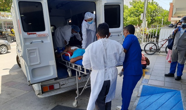 Jesús Naín Vega Coronel, resultó gravemente herido de una puñalada en la espalda.