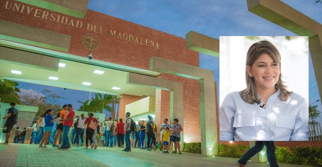 Por parte de la Alcaldesa está la decisión de aportar a la gratitud de la Universidad del Magdalena.