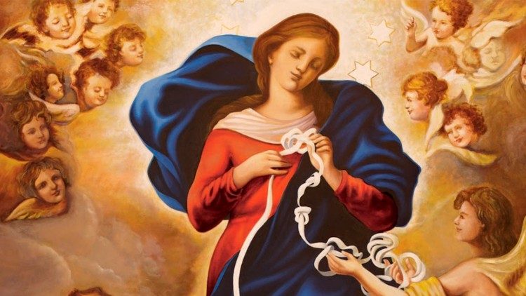 Virgen María Desatando Nudos.