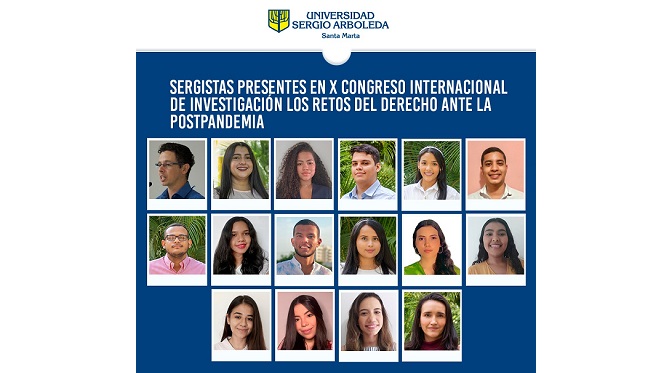 La Universidad Sergio Arboleda se complace de la participación de investigadores y semilleristas de la institución, quienes demostraron su vocación en el escenario de investigación académica.