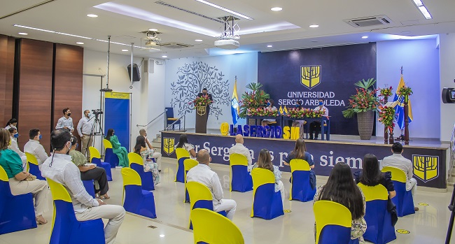 La Universidad Sergio Arboleda está comprometida con la formación de profesionales idóneos, con valores y principios de la filosofía cristiana.