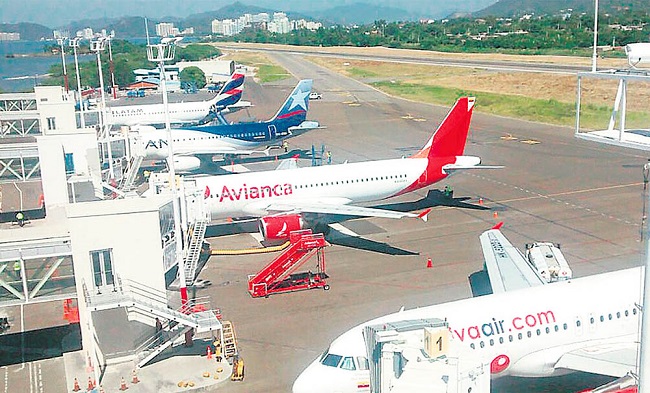 Se trata de los terminales aéreos que sirven a Cartagena, Cali, Barranquilla, Rionegro (Medellín), Carepa, Montería, Santa Marta, Riohacha y Cúcuta. Estos aeropuertos generan cerca de 1.257 empleos directos e indirectos.