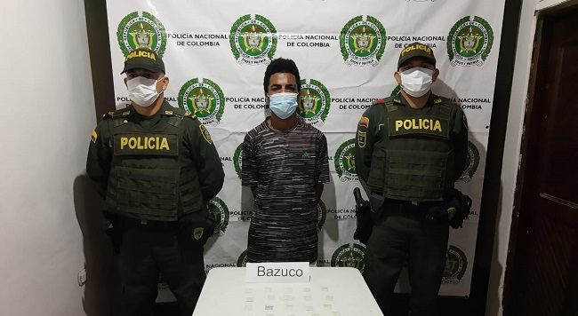 Luis Manuel Escorcia Orozco fue capturado con una importante cantidad de drogas alucinógenas.