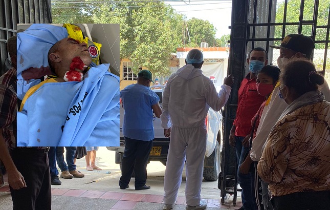 Wilson Carmona, fue el obrero quien murió por los golpes sufridos en un accidente de tránsito.