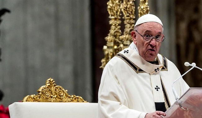 El papa Francisco.