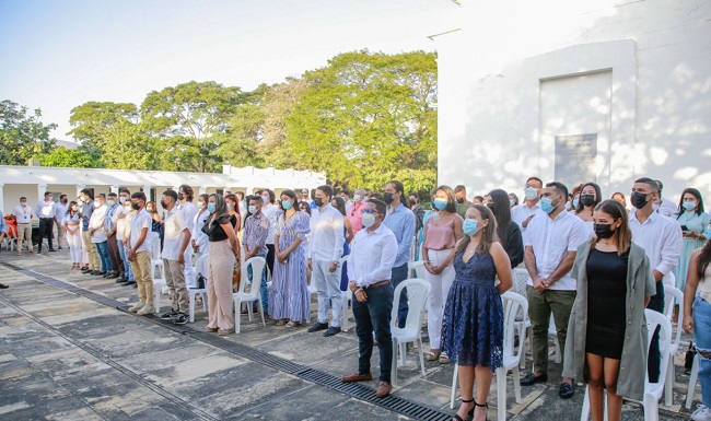 El evento se llevó a cabo en la Quinta de San Pedro Alejandrino con presencia de los registradores especiales.