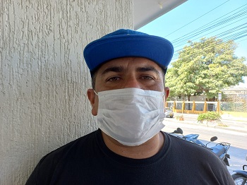 Albeiro Galeano, usuario de taxi.