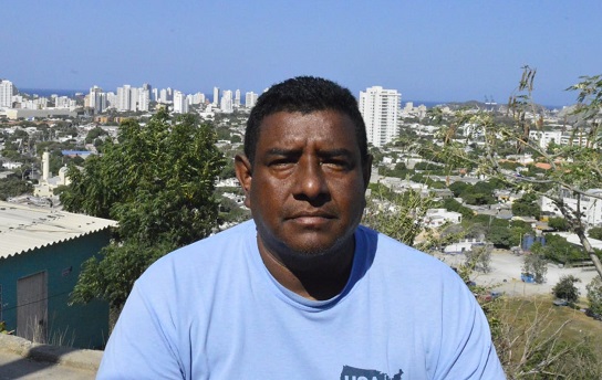 Jhon Jairo Agudelo Caicedo, vicepresidente electo de la JAC del Cerro de las Tres Cruces.