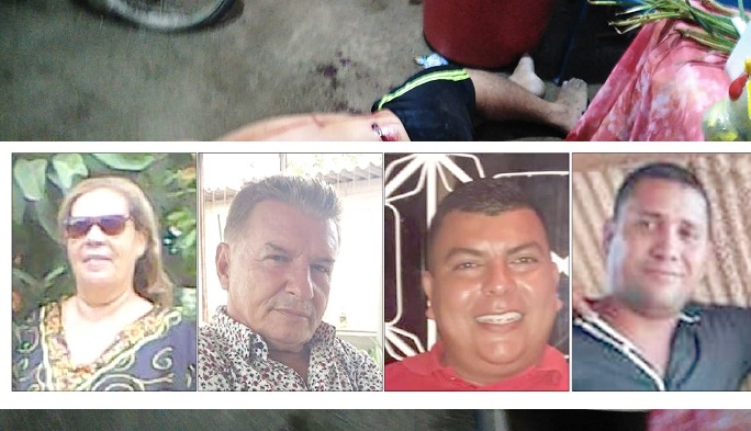 Las muertes violentas se ocurrieron en las localidades de Santa Marta Zona Bananera y Ariguaní.
