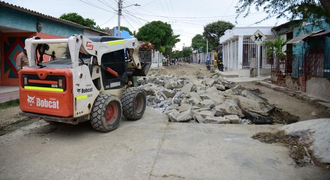 En la obra contratada con el objeto de adecuar y construir la entrada y corredor vial con conexión al centro histórico de Ciénaga se habrían perdido $22.978 millones.