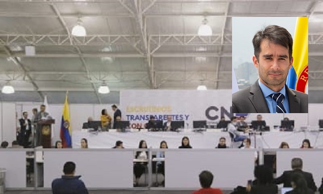 Pedro Felipe Gutiérrez, Magistrado del CNE, liderará un comité de seguimiento electoral.