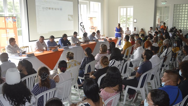 Durante la jornada participaron Magistrados del CNE, autoridades territoriales, policiales y entes de control e investigativos.