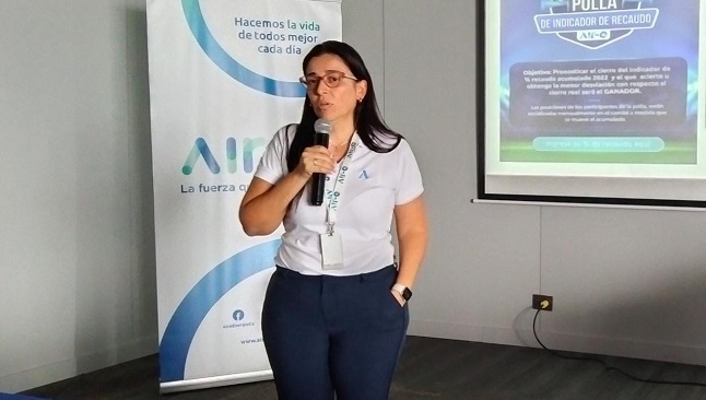Claudia Gómez, directora comercial de la empresa Air-e seccional Magdalena.