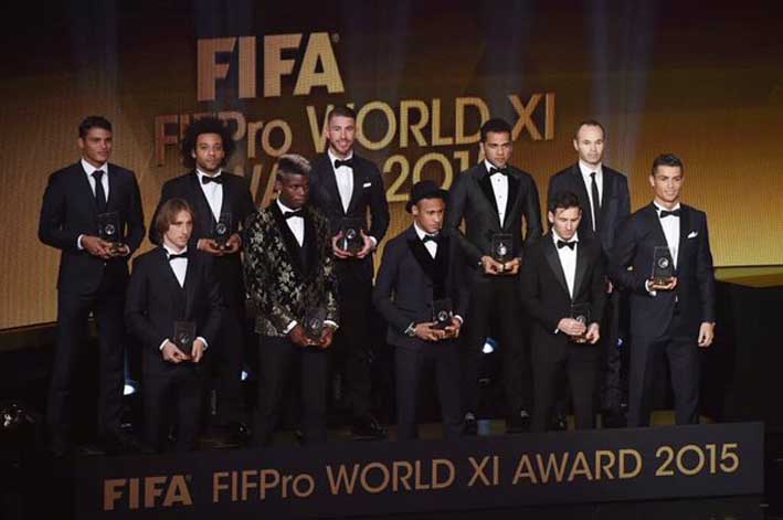 Este es el Once Ideal según la FIFA