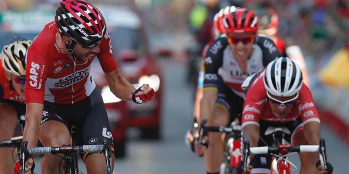Járlinson Pantano fue segundo, Chris Froome defendió el liderato y Miguel Ángel López sigue en la sexta casilla.