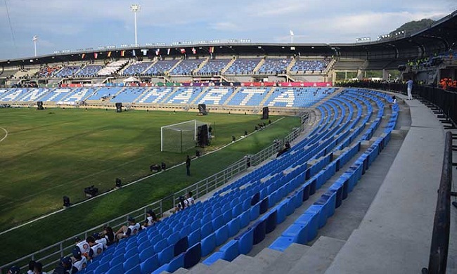 Estadio Sierra Nevada.