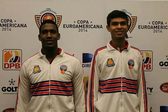 Andrés y Yildon se encuentran en la cumbre del baloncesto  colombiano.