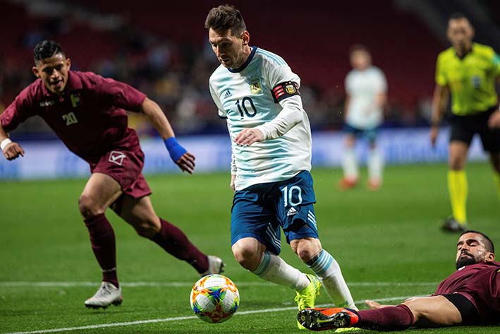 Messi volvió luego de su despedida en el Mundial de Rusia, donde Argentina quedó eliminada en octavos por Francia.