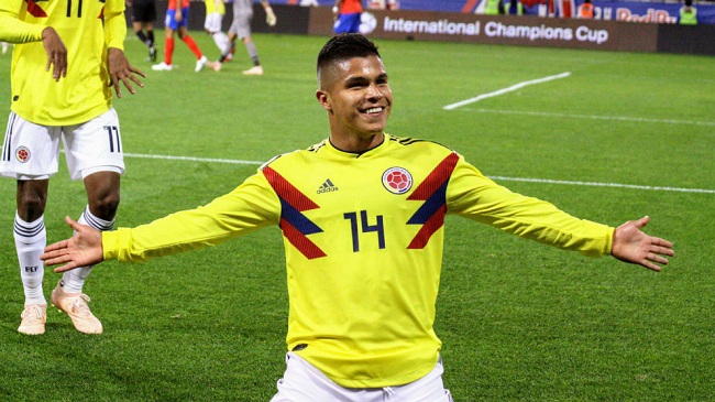 El delantero es la carta de presentación del seleccionado colombiano sub 20 en el mundial de Brasil.