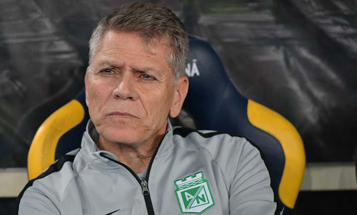 Paulo Autuori, de 62 años, llegó al Nacional en noviembre de 2018 en compañía de su asistente Alexandre Mendonça.