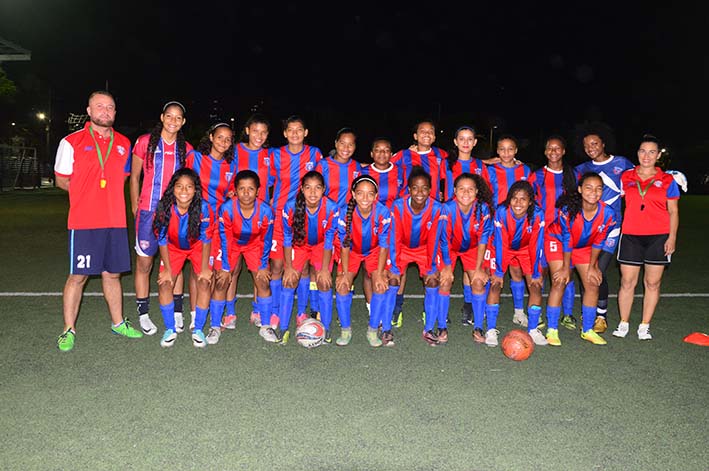 Selección femenina de fútbol del Magdalena se prepara para afrontra el zonal de la categoria, el cual da cupo a los Juegos Nacionales. 