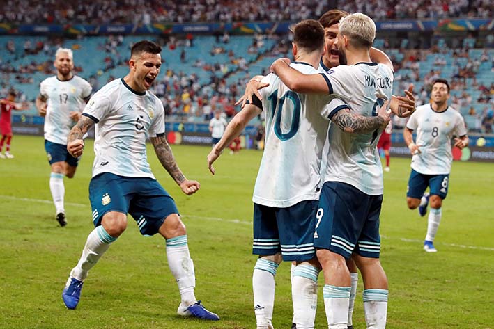 Argentina consigue su paso a cuartos y se tendrá que enfrentar a una dificil Venezuela.