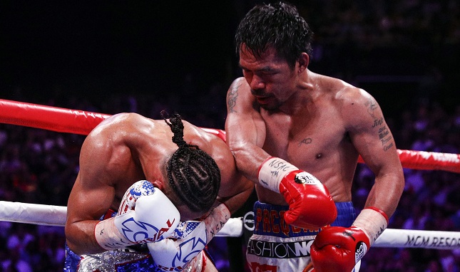 El peleador filipino Manny Pacquiao, a sus 40 años, volvió a dar cátedra de boxeo sobre el cuadrilátero.