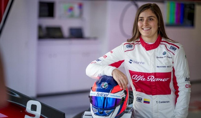 Tatiana Calderon correrá en la Fórmula uno.