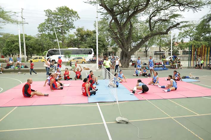 Desde la Dirección de Deporte Social Comunitario del Inred, se promueve la práctica del deporte.