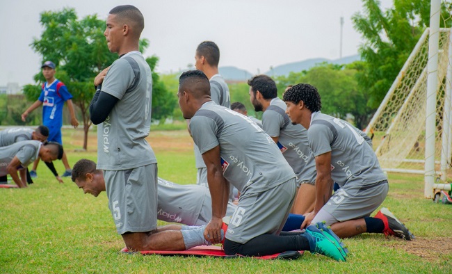 Los jugadores se encuentran optimistas por el cambio de entrenador y esperan que los resultados comiencen a darse. Foto: Cortesía Unión Magdalena S.A