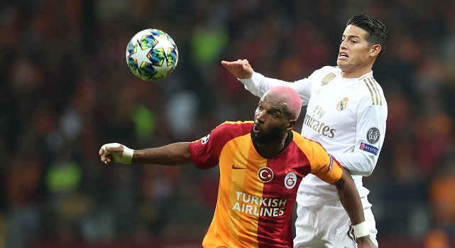 El colombiano James Rodríguez jugó 11 minutos en el triunfo del Real Sobre el Galatasaray.