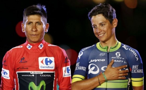 Nairo Quintana y Esteban Chaves, esperan por el futuro de sus equipos.