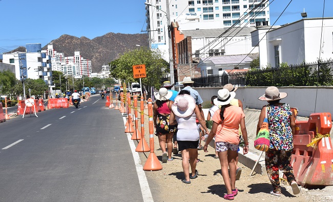 La carrera cuarta había estado cerrado desde comienzos de septiembre del 2019 por inicio de obras. 
