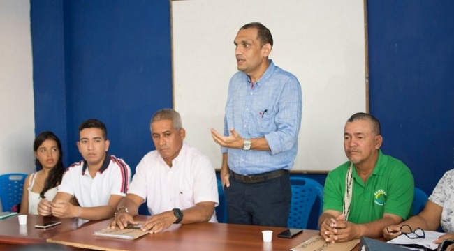 El Secretario de Gobierno, Héctor Zuleta Rovira, lideró una mesa de trabajo con los presidentes de las Juntas de Acción Comunal y Ediles.