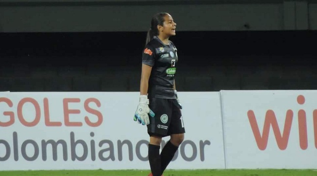 La portera samaria Valeria Candanoza entró a la convocatoria de la Selección Colombia sub 17.