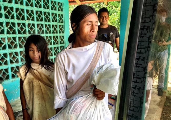 Tras La Perla, Global Heritage Fund y la Fundación Prosierra, han generado una campaña para entregar mercados a familias campesinas y familias indígenas de la Sierra Nevada de Santa Marta