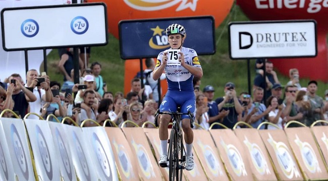 Remco Evenepoel (Deceuninck-Quick-Step), fue el triunfador en la penúltima jornada en la Vuelta a Polonia.