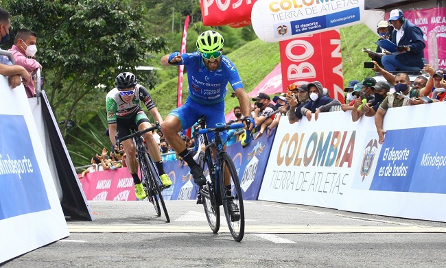 El ciclista colombiano, Yeison Rincón fue el ganador de la etapa número siete que se corrió entre Armenia y El Tambo, Risaralda.