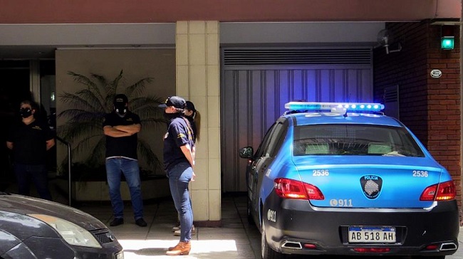 La residencia de Agustina Cosachov, psiquiatra que trató a Diego Armando Maradona fue allanada por las autoridades argentinas.